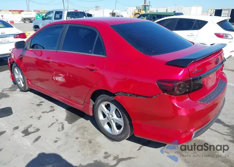 2013 Toyota Corolla S из США, поврежденный, VIN 5YFBU4EE2DP220776